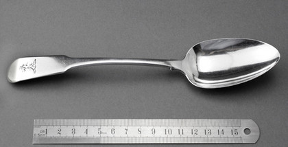 Chinese Export Silver Tablespoon - China Trade Silver, Cutshing